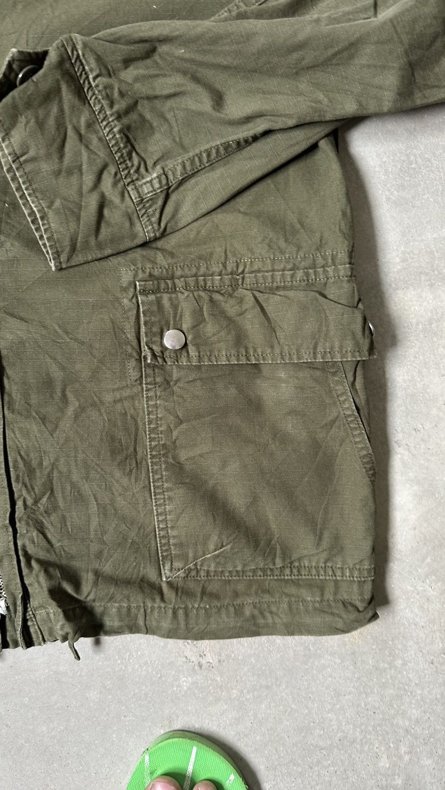 Japanese Brand VINTAGE SPELLBOUND ARMY MIDZIPPER JACKET Size US M / EU 48-50 / 2 - 3 Thumbnail