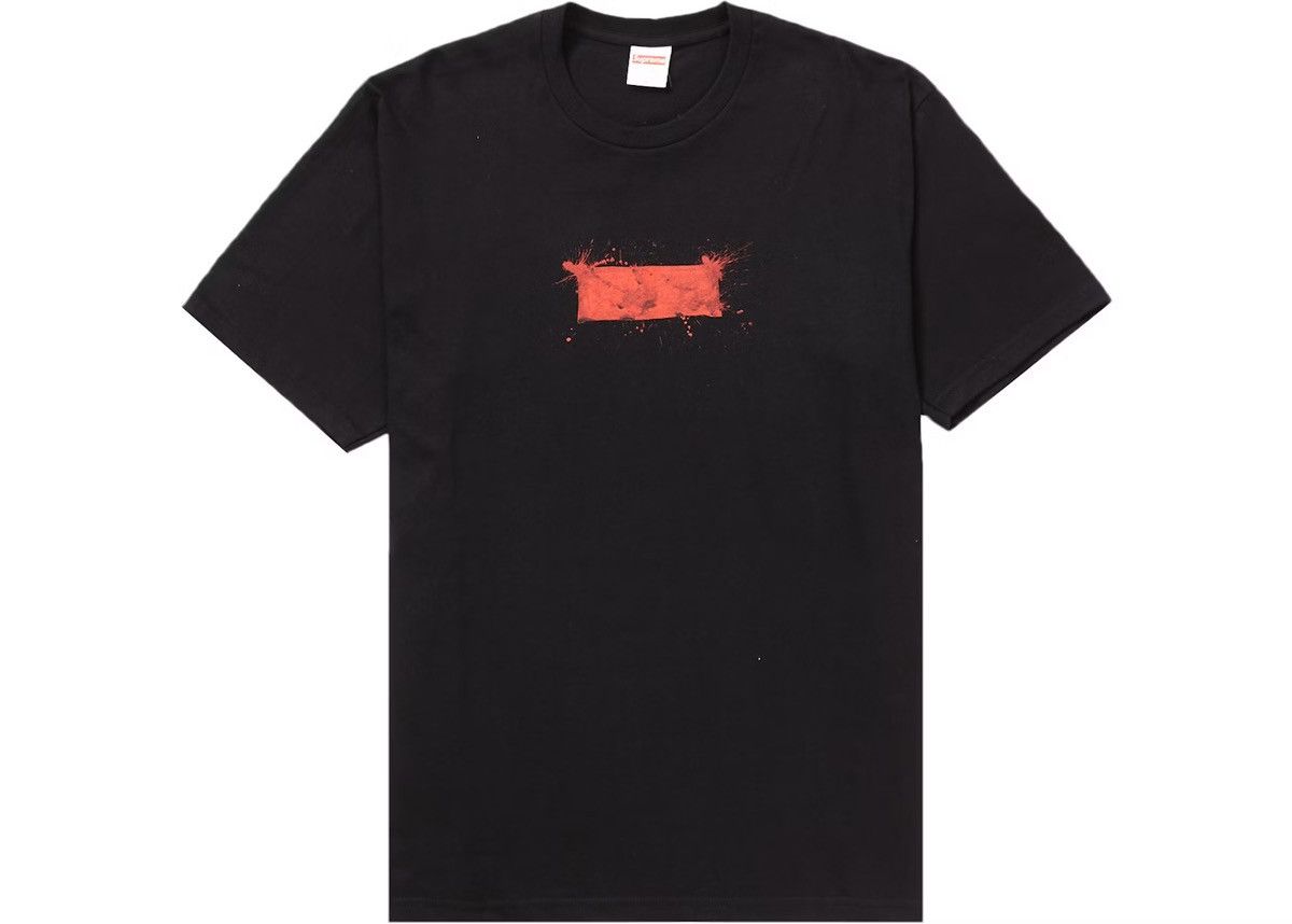 Supreme Supreme Ralph Steadman Blood Box Logo Tee Black - M Size US M / EU 48-50 / 2 - 1 Thumbnail