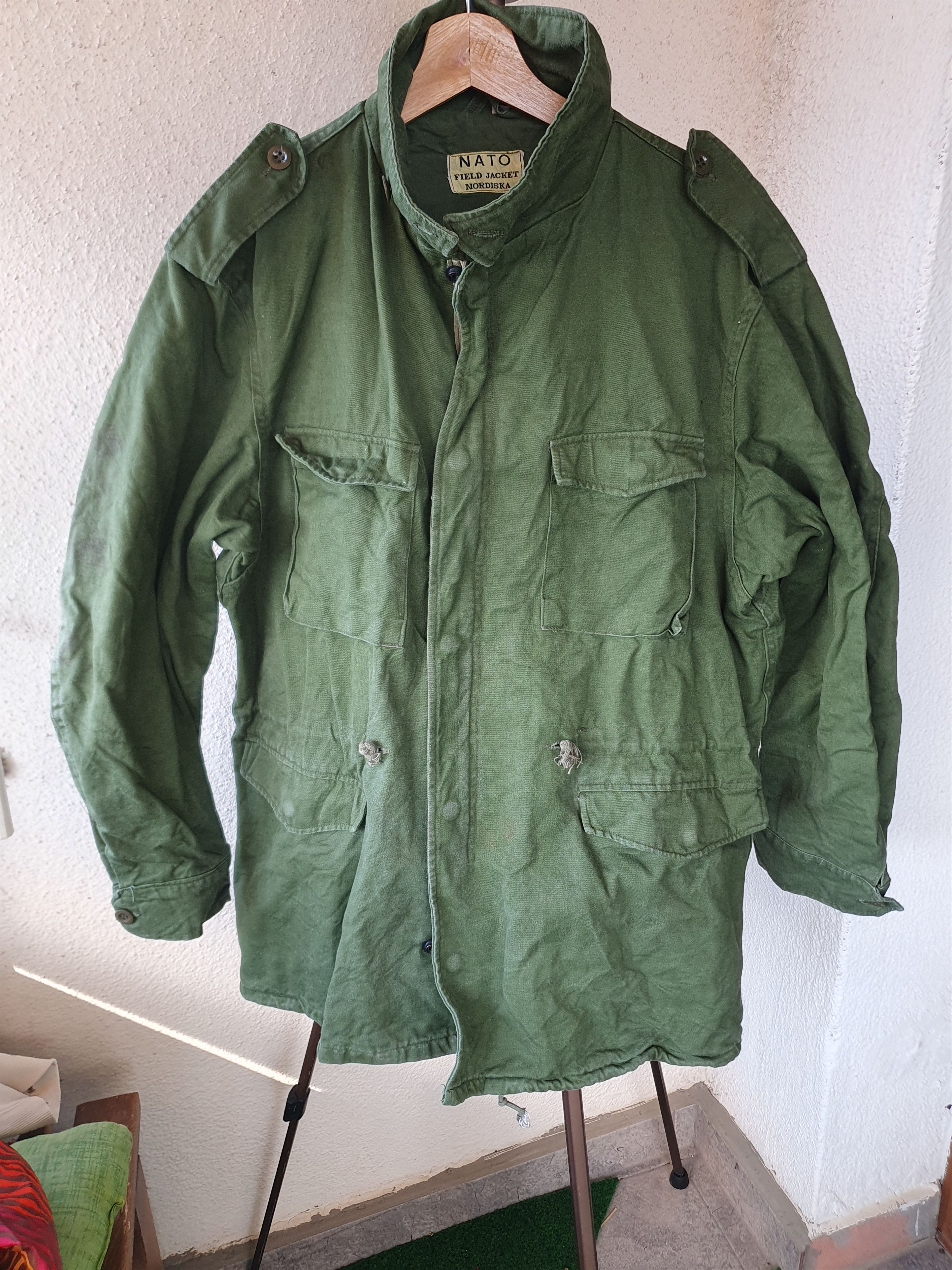 Other Nato Field jacket Nordiska Military sz L Size US L / EU 52-54 / 3 - 5 Thumbnail