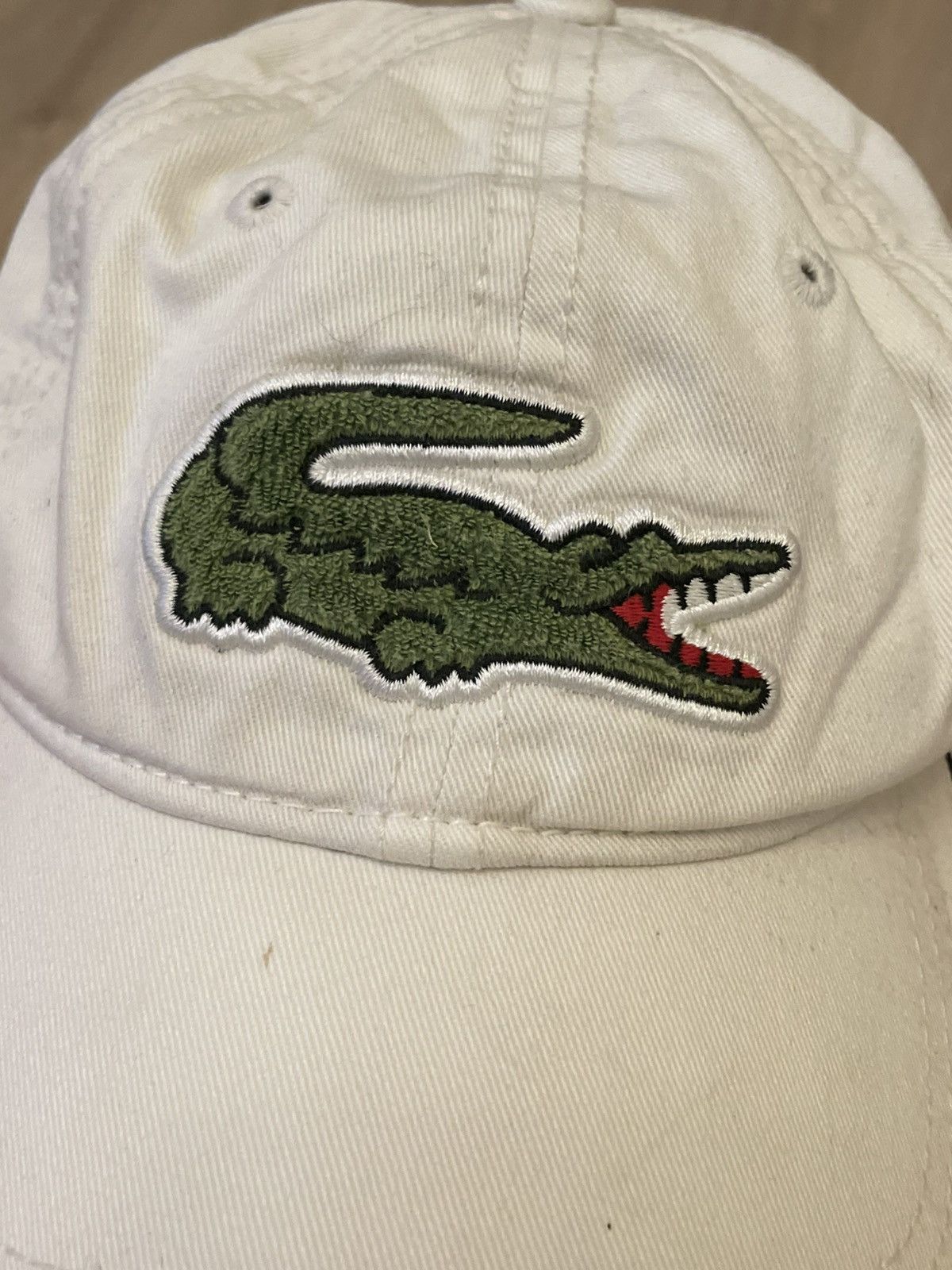 Lacoste Lacoste vintage big logo cap hat Size ONE SIZE - 4 Thumbnail