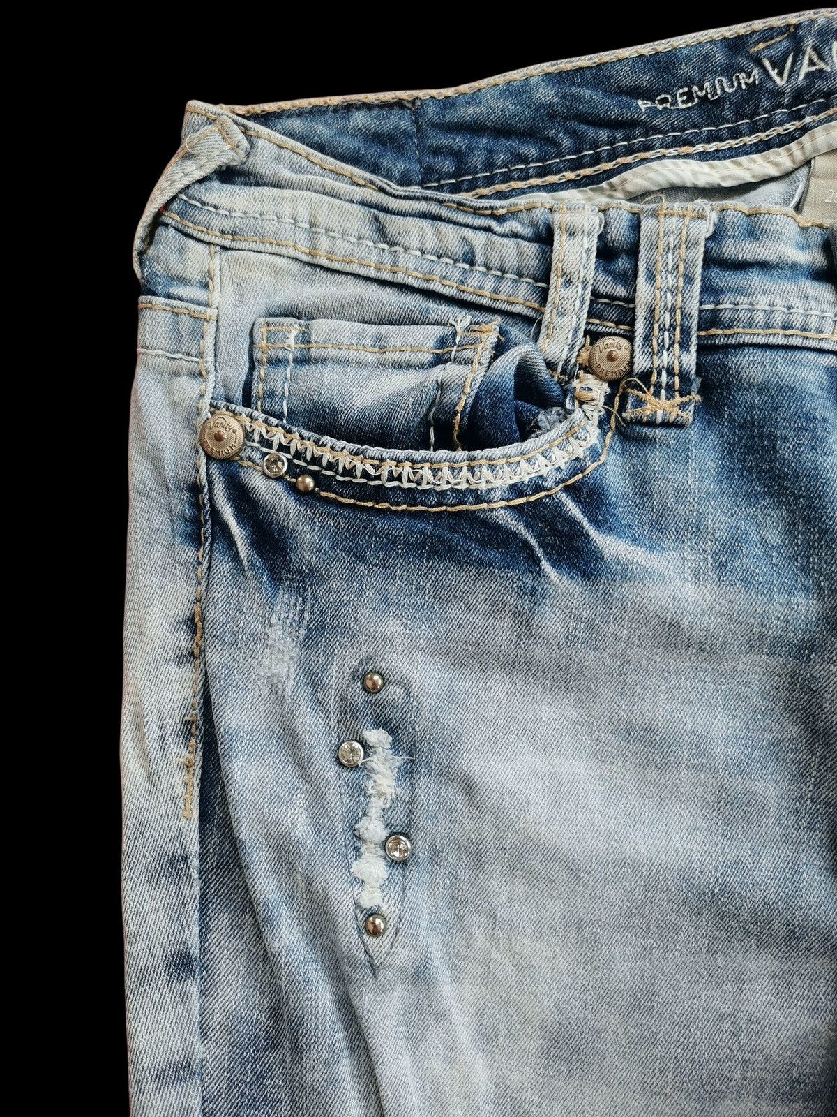 20471120 Vantty Bootcuts Studd Jeans Size 30" / US 8 / IT 44 - 10 Thumbnail