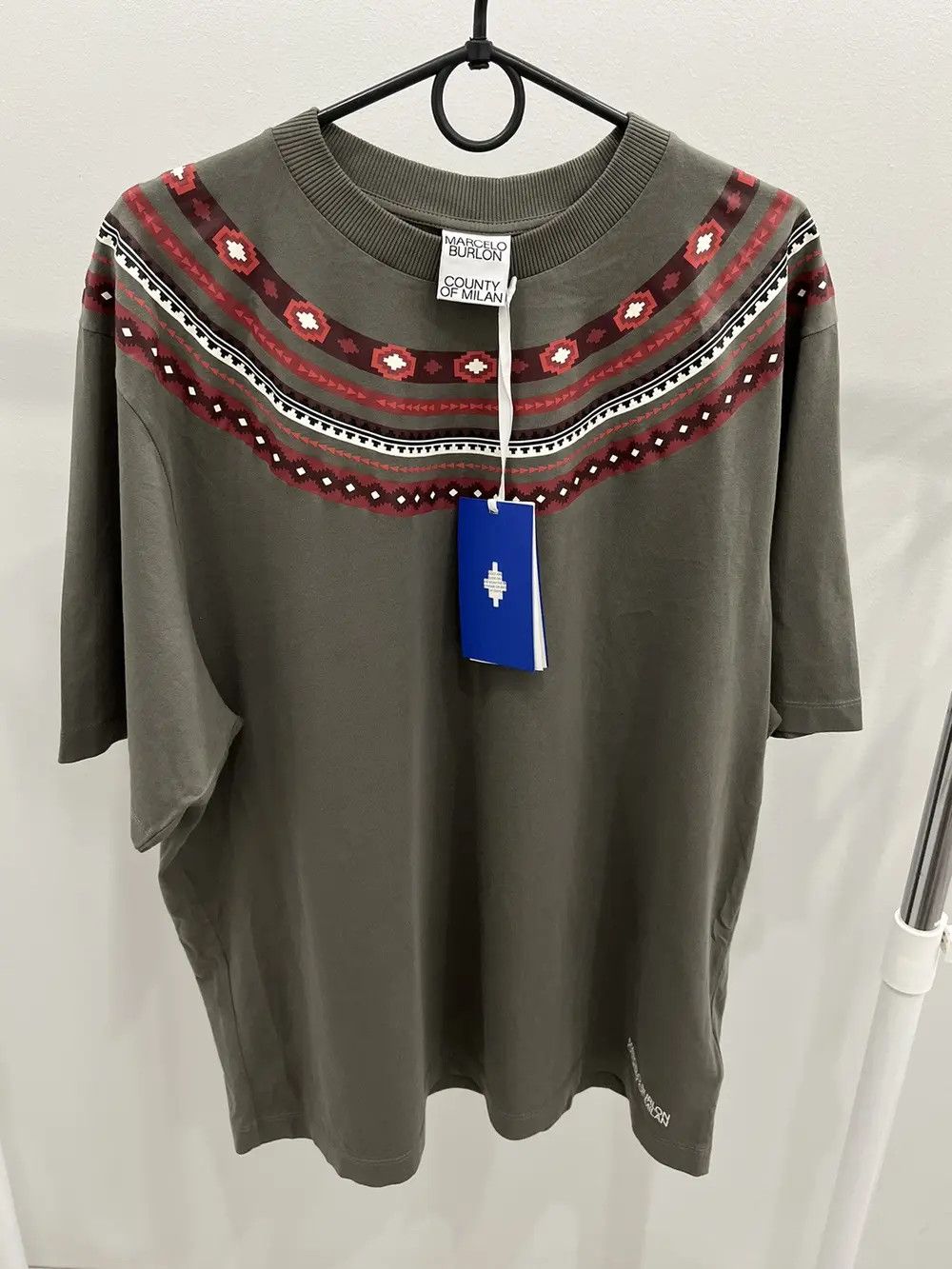 Marcelo Burlon Marcelo Burlon Folk Cross Tee T-shirt Size US M / EU 48-50 / 2 - 1 Thumbnail