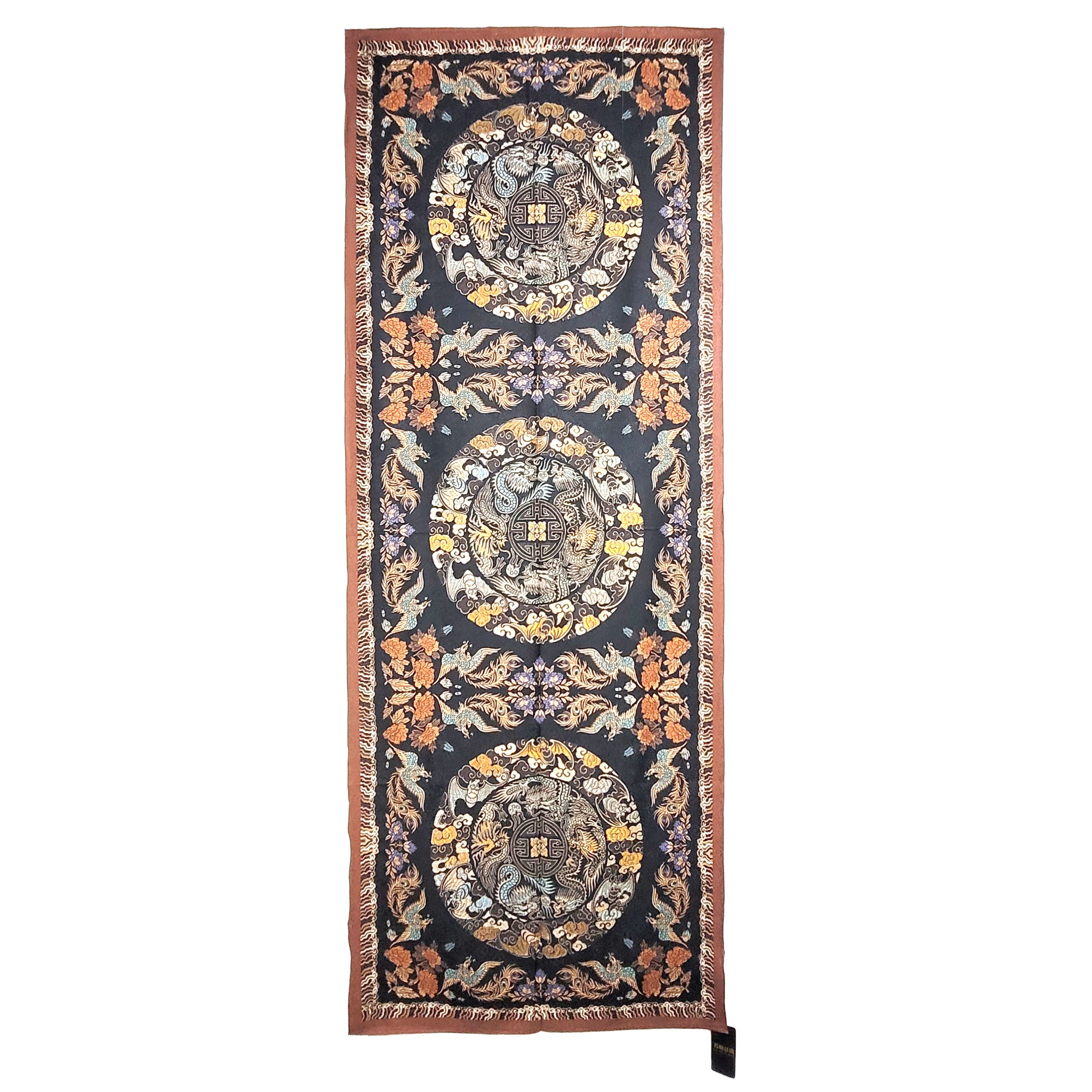 Other Double-Sided Silk Scarf 27"x70" Long Rectangle 3307 Size ONE SIZE - 1 Thumbnail