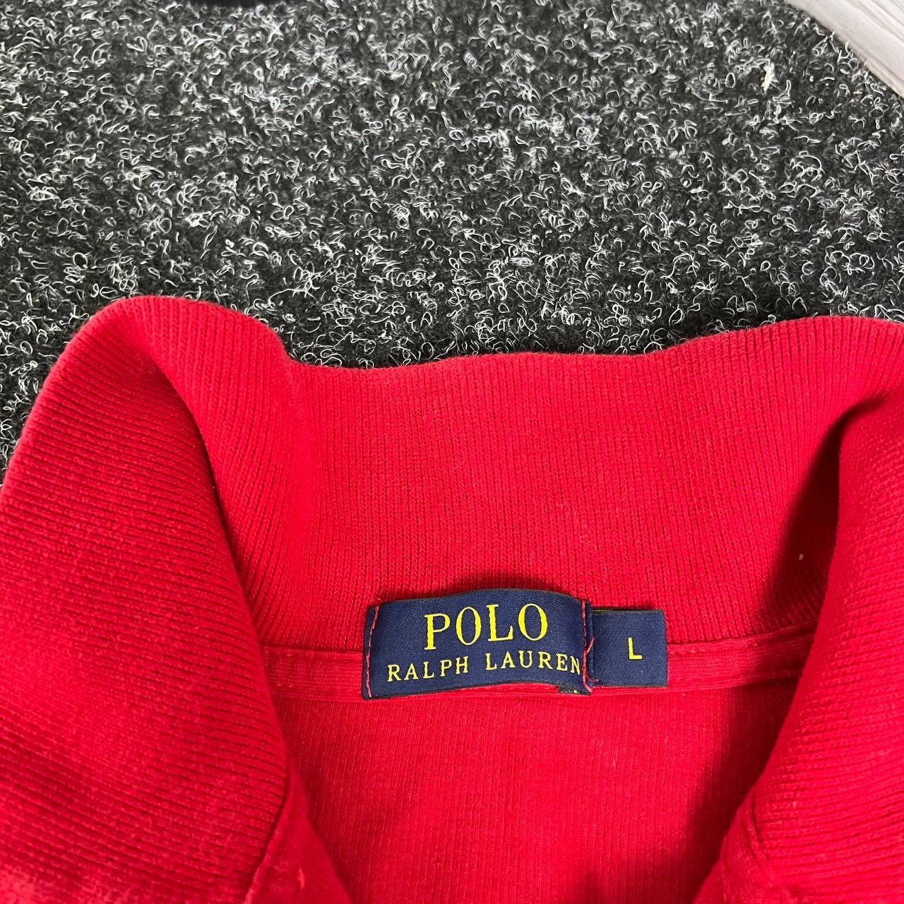 Polo Ralph Lauren × Ralph Lauren × Vintage Polo Ralph Lauren Vintage Sweater Zip 1/4 Luxury Sweatshirt Size US L / EU 52-54 / 3 - 5 Thumbnail