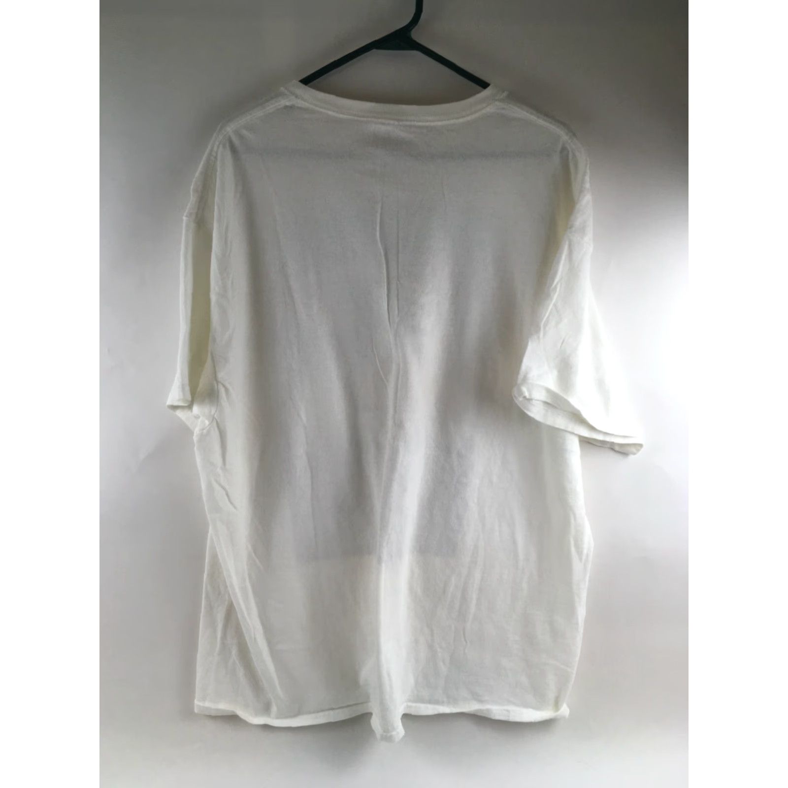 Vintage Delta Pro Weight Shirt Men's XL White Crew Neck Short Sleeve T-Shirt Funny Hump Day Woot Woot Size US XL / EU 56 / 4 - 3 Thumbnail
