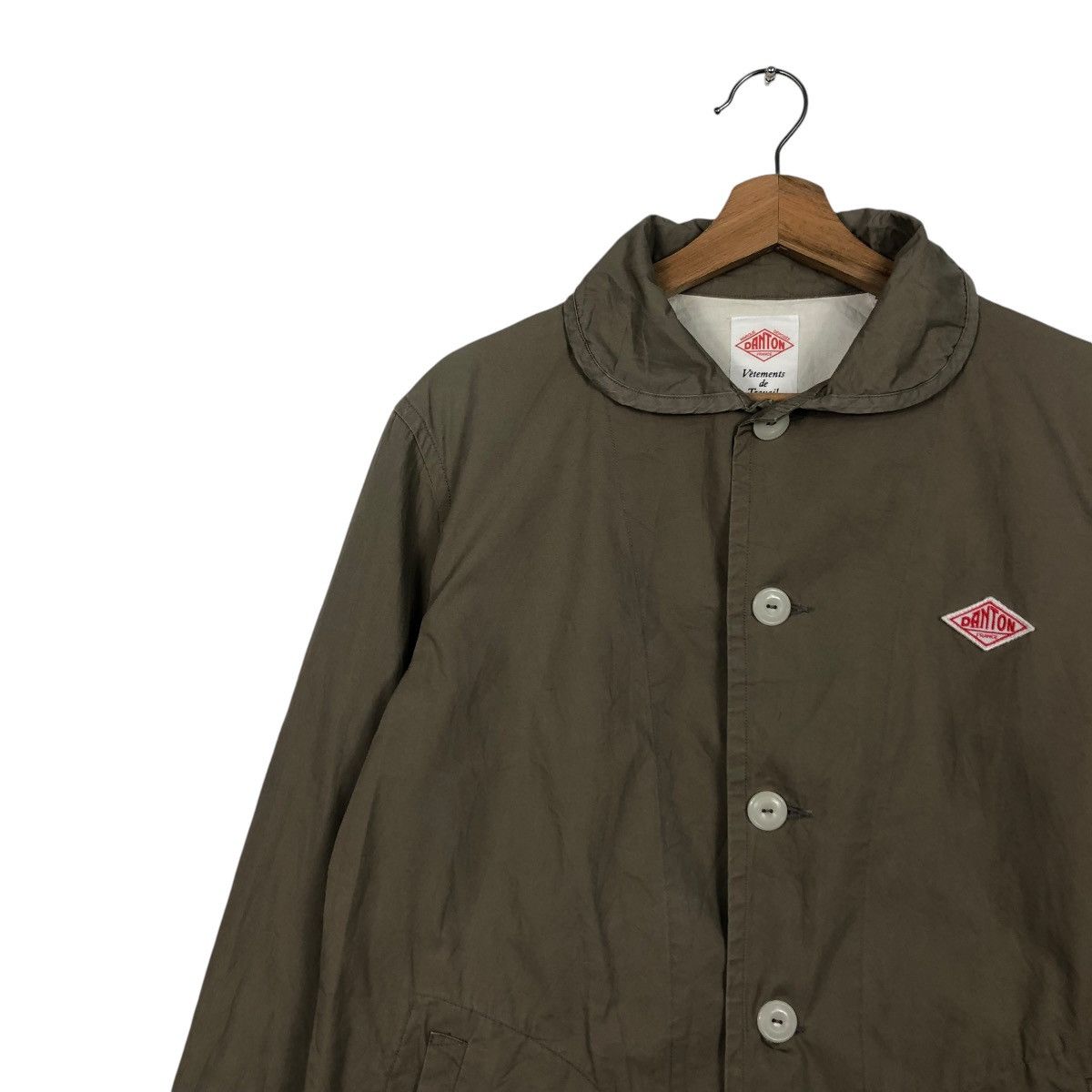 Danton 🔥VINTAGE CHORE WORK JACKET DANTON VETEMENTS DE TRAVAIL Size US M / EU 48-50 / 2 - 9 Thumbnail