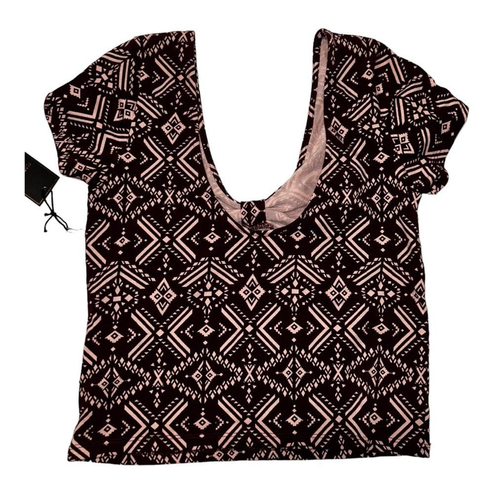 Forever 21 Forever 21 l NWT Aztec Print Fitted Tee Size Large Size L / US 10 / IT 46 - 2 Thumbnail