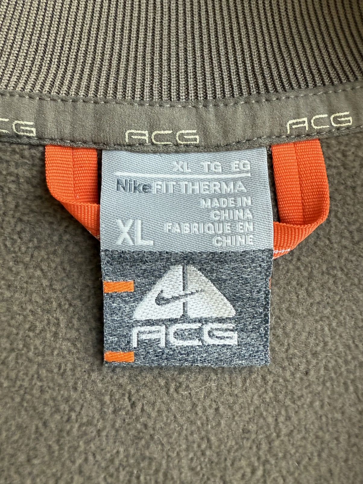 Nike × Nike ACG × Vintage Vintage Nike ACG Full Zip Track Jacket Size US XL / EU 56 / 4 - 7 Thumbnail