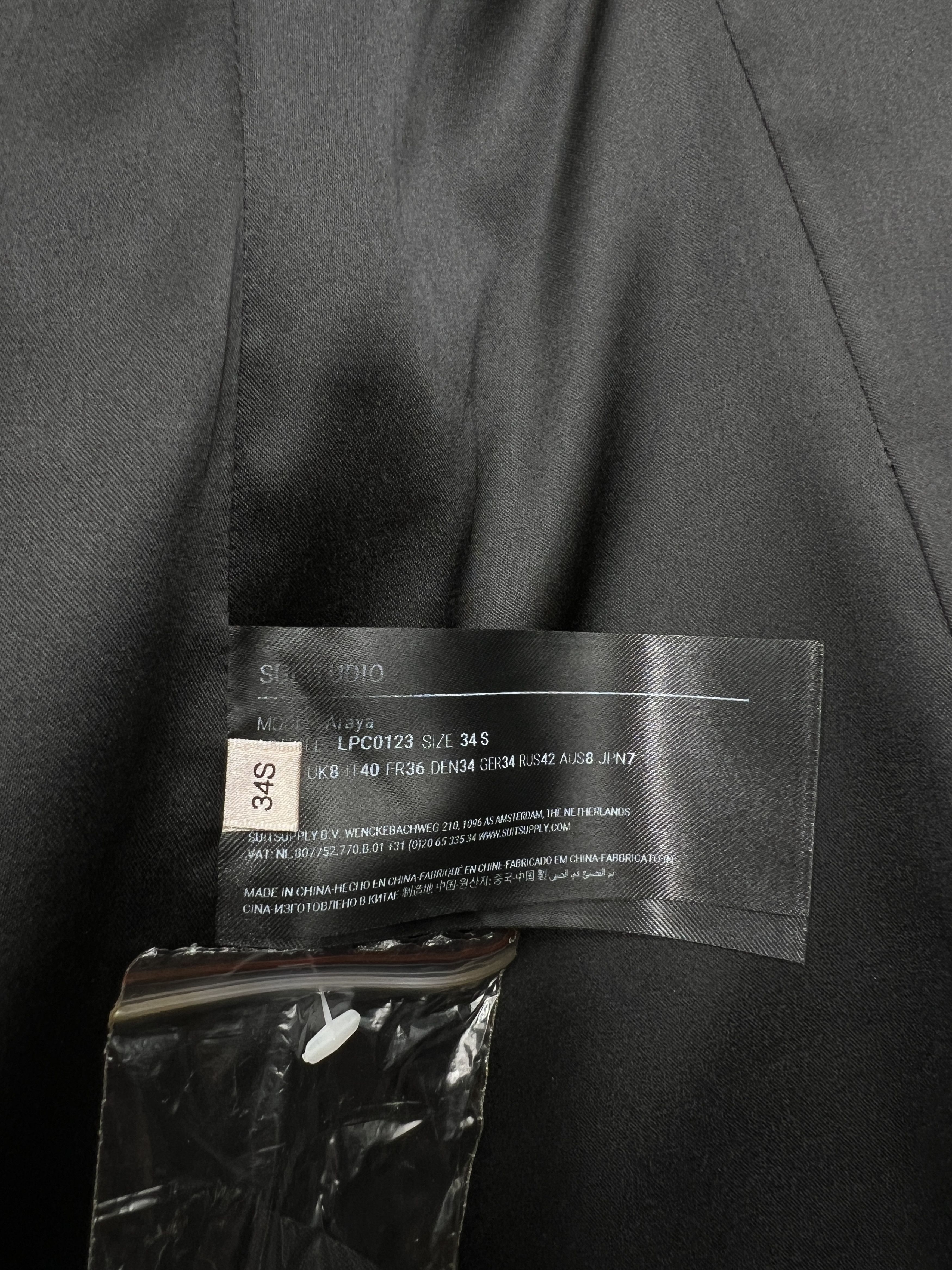 Other SUITSUPPLY Araya Wool Blazer Size XS (EU:34S; UK:8; US:6) Size XS / US 0-2 / IT 36-38 - 9 Thumbnail