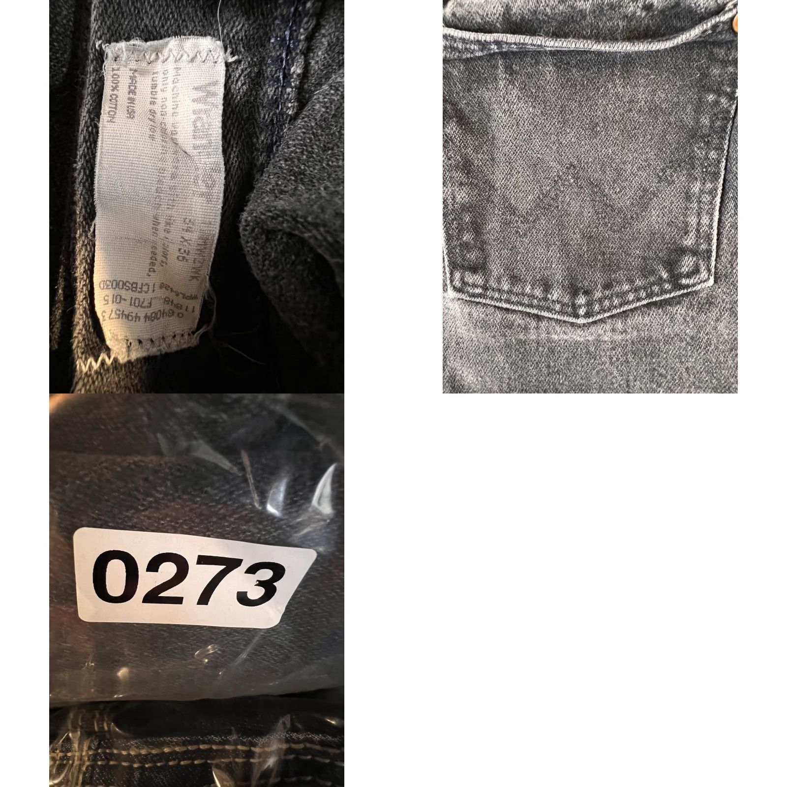 Wrangler Wrangler Jeans Mens 34x36 Black Denim Cowboy Cut Wrangler Cowboy Cut Jeans 34x36 Mens Black Denim Rodeo 13MWZWK Size US 34 / EU 50 - 8 Thumbnail