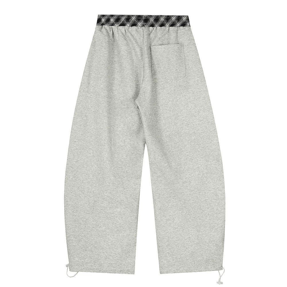 Vintage Men's retro wide-leg letter print scimitar casual pants Size US 32 / EU 48 - 2 Thumbnail