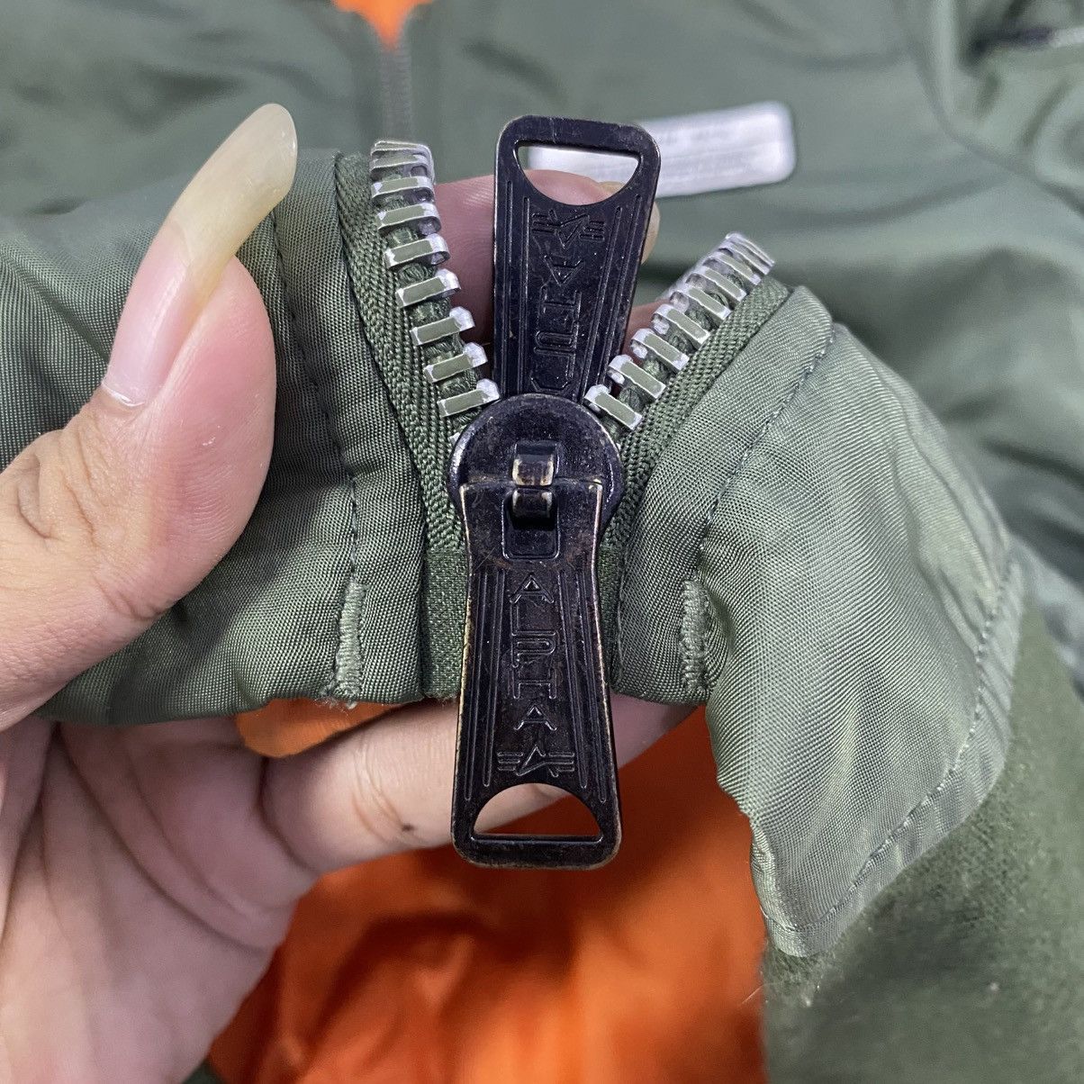 Alpha Industries Type MA-1 Bombers Reversible Jacket