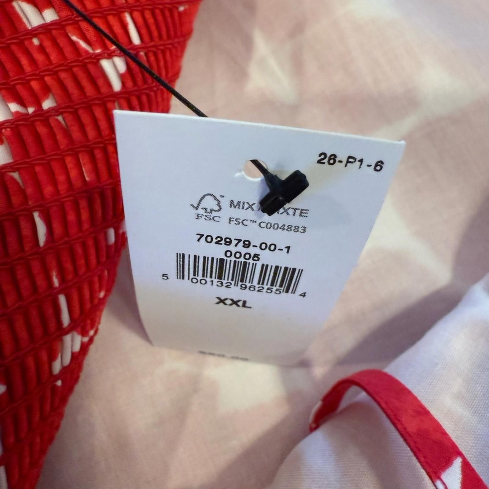 Other Banana Republic Factory crop top red abstract polka dot XXL Size XXL / US 16-18 / IT 52-54 - 6 Thumbnail