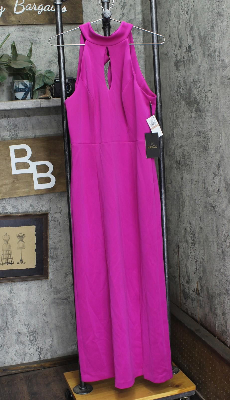 Opening Ceremony Nwt Cece Halter Maxi Dress Dc93110092z Fuschia Pink 12 Size XL / US 12-14 / IT 48-50 - 1 Thumbnail