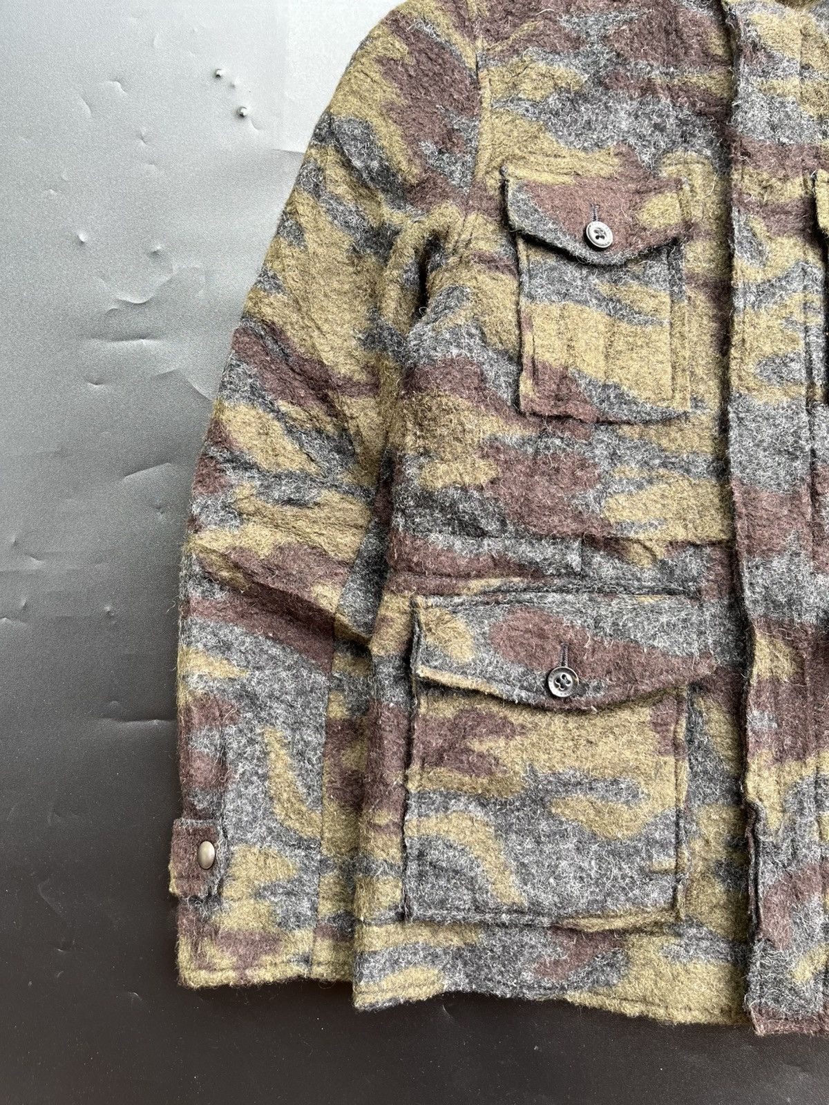 If Six Was Nine × Japanese Brand × Le Grande Bleu (L.G.B.) Japanese 291295=Homme army wool jacket Size US M / EU 48-50 / 2 - 3 Thumbnail