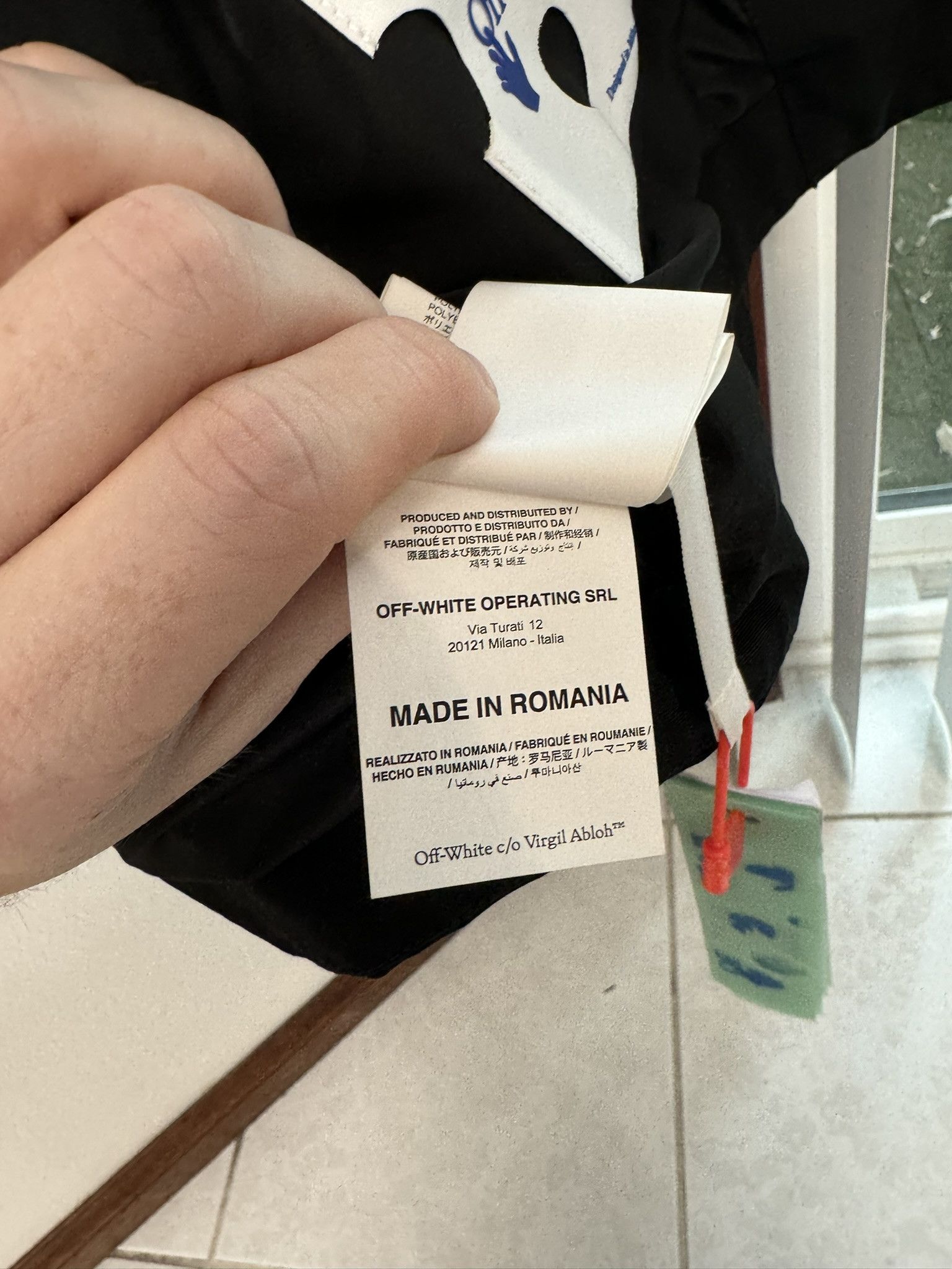 Off-White NWT OFF-WHITE™ Neen Harrington Style Jacket (MSRP$2265) Size US L / EU 52-54 / 3 - 13 Thumbnail