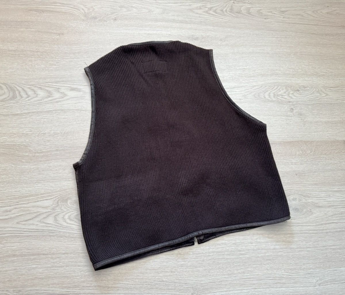 Genuine Leather Vintage 90’s J. Riggings Genuine Leather Cowboy Brown Vest Size US XL / EU 56 / 4 - 5 Thumbnail