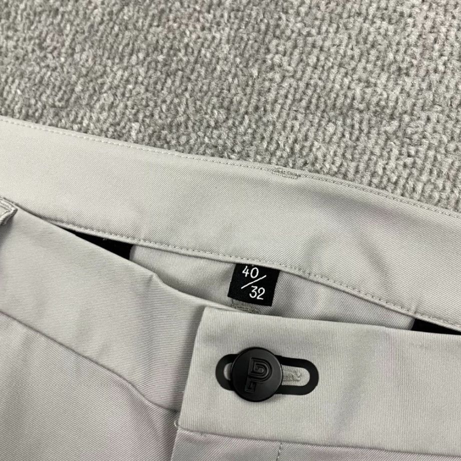 Vintage Public Rec Chino Pants Mens 40 x 30 Gray Straight Leg Travel Golf Office Casual Size US 40 / EU 56 - 4 Thumbnail