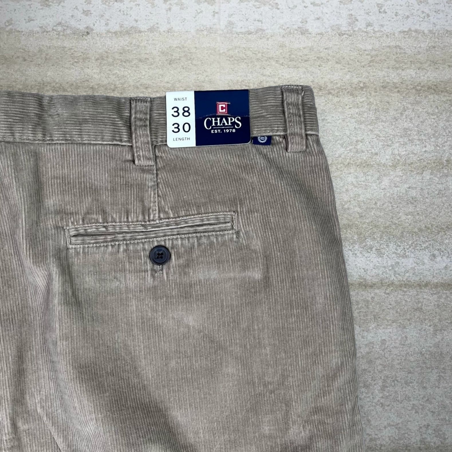 Chaps Vintage Y2K Chaps Corduroy Pants 38x30 Baggy Wide Tan NWT Size US 38 / EU 54 - 3 Thumbnail