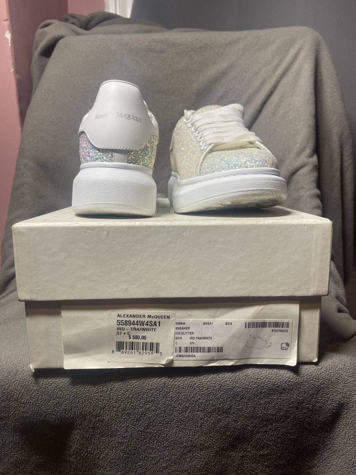 Alexander McQueen Oversized Sneakers Size US 5.5 / IT 35.5 - 3 Thumbnail