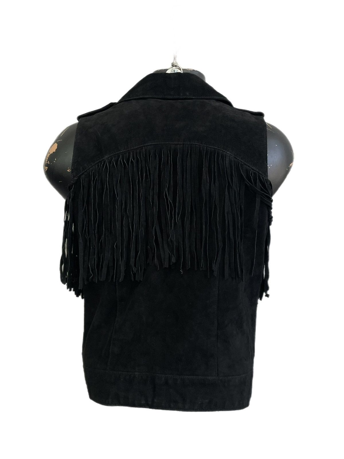 Harley Davidson Suede biker leather black suede vest 14thaddiction biker y2k Size US S / EU 44-46 / 1 - 6 Thumbnail
