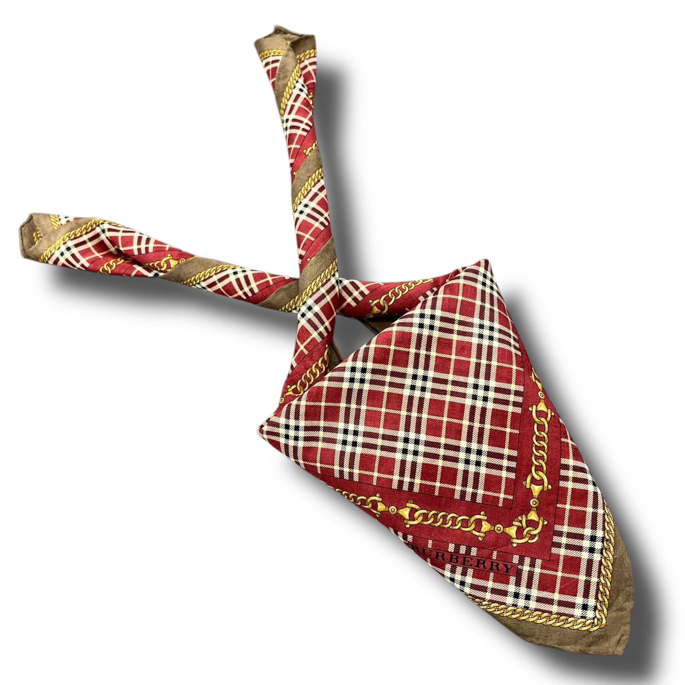 Burberry Burberry Handkerchief / Bandana / Neckerchief B995 Size ONE SIZE - 7 Thumbnail