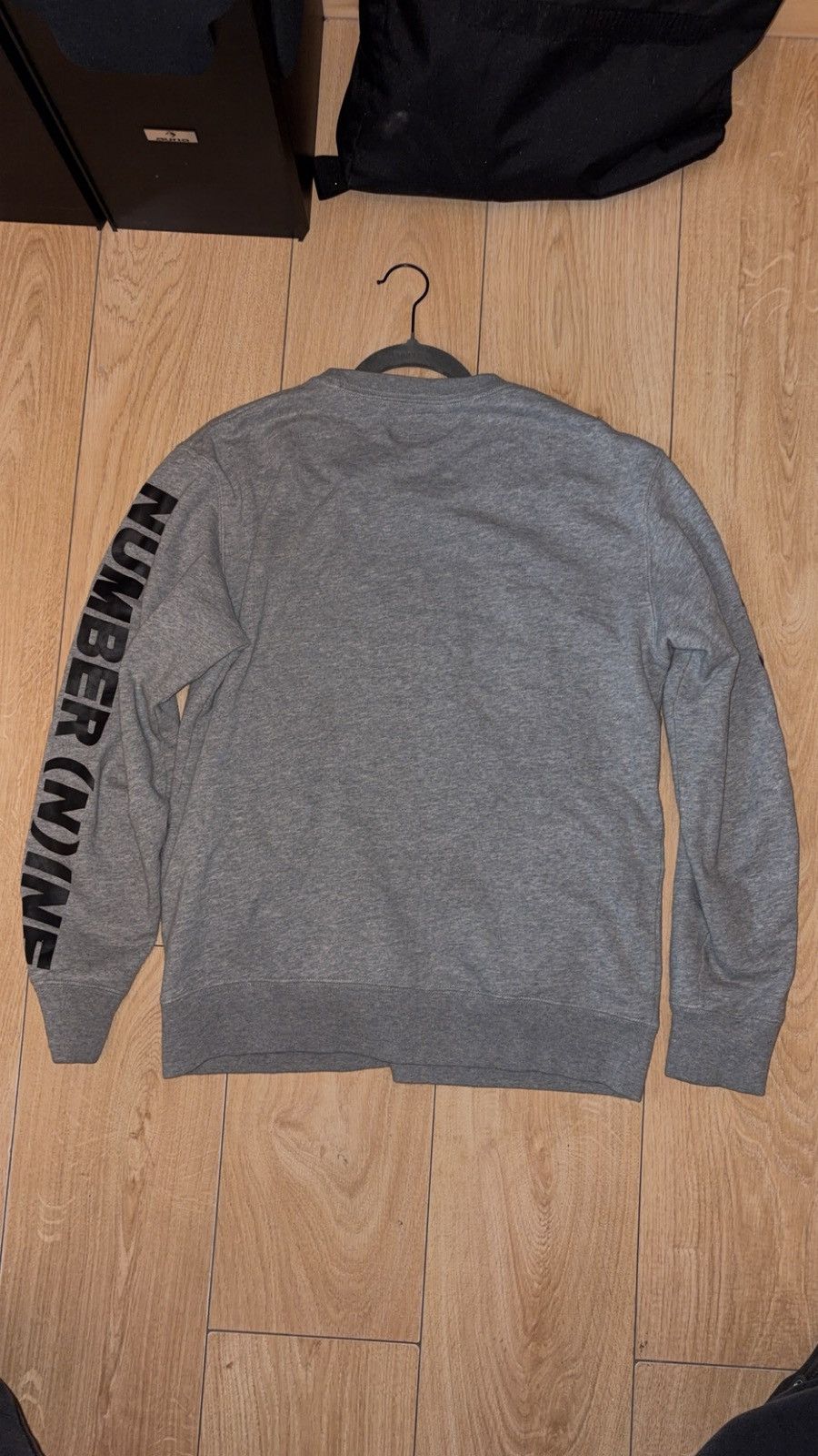Number (N)ine Number (N)ine Sweatshirt - Small Grey Size US S / EU 44-46 / 1 - 2 Thumbnail
