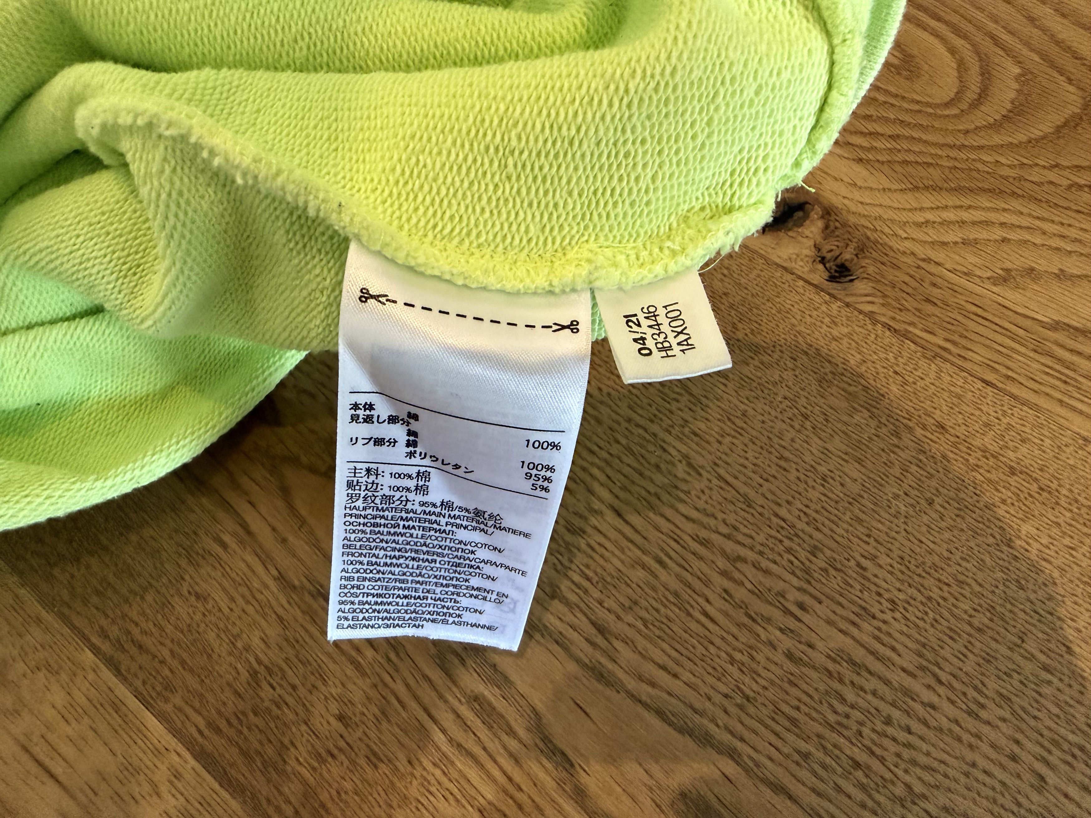 Y-3 Y-3 Oversized Neon Hoodie Size US M / EU 48-50 / 2 - 4 Thumbnail
