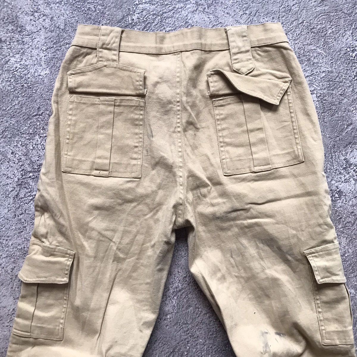 Vintage Vintage 90s Baggy Cargo Pants Flared Parachute Streetwear 26 Size 26" / US 2 / IT 38 - 7 Thumbnail