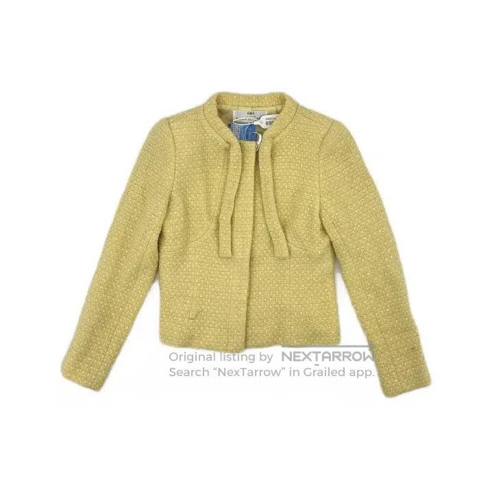 Balenciaga Balenciaga Stylish Minimalist Casual Jacket in Yellow. Size US M / EU 48-50 / 2 - 2 Thumbnail