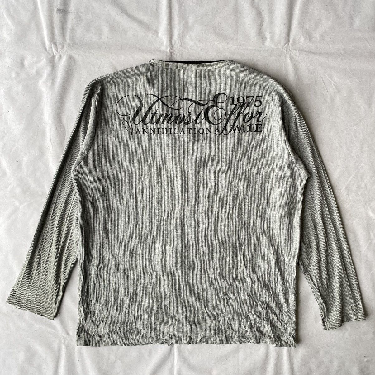 Beauty Beast × If Six Was Nine × Japanese Brand Japanese Style Broad Agreement Double Layer Long Sleeve Tees Size US L / EU 52-54 / 3 - 8 Thumbnail