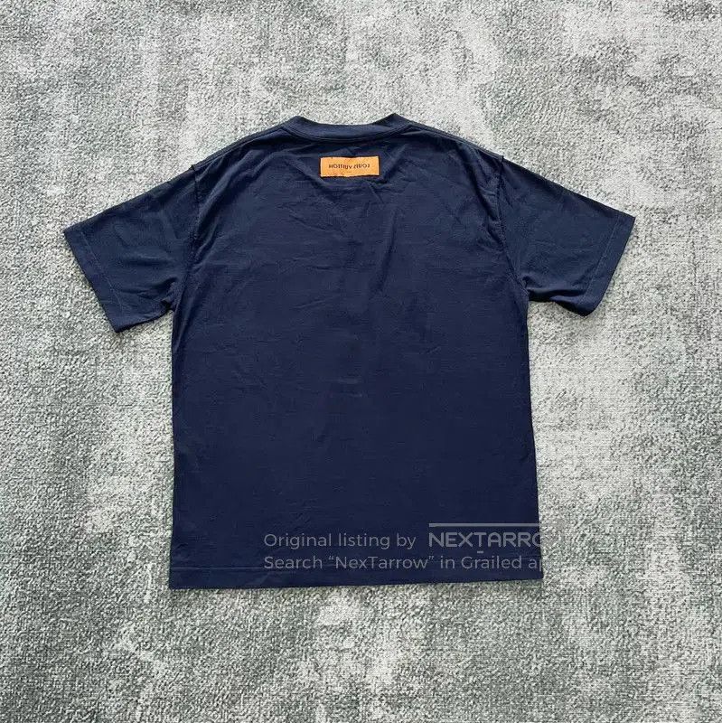 Louis Vuitton Louis Vuitton Summer Dark Blue Logo T-Shirt . Size US M / EU 48-50 / 2 - 4 Thumbnail
