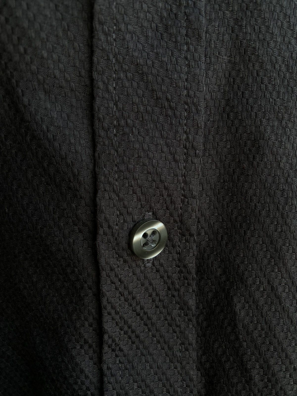Yves Saint Laurent Carbon YSL Shirt Dark Grey Size US M / EU 48-50 / 2 - 5 Thumbnail