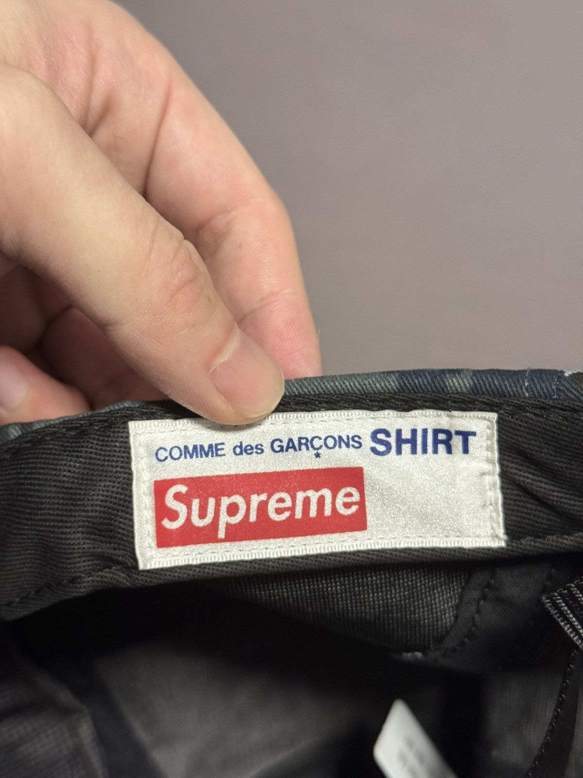 Supreme Supreme Comme des Garcons cdg SS13 Dot Digital Camp Cap Size ONE SIZE - 4 Thumbnail