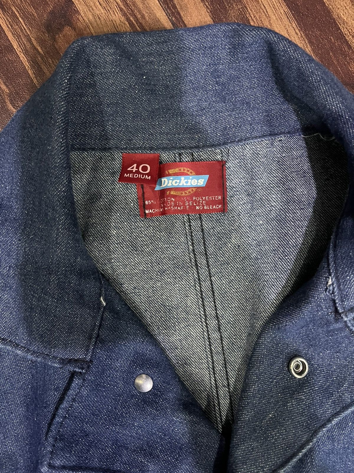 Dickies × Vintage 60s BLUE BELL SANFORIZED DENIM COVERALLS Size US 40 / EU 56 - 2 Thumbnail