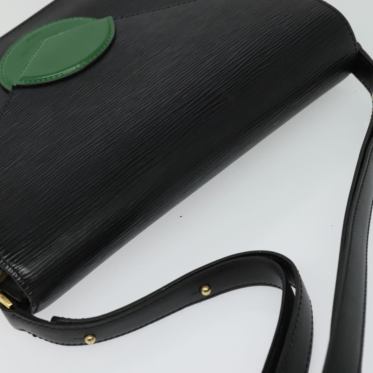 Louis Vuitton LOUIS VUITTON Epi Osh Shoulder Bag Black Green M52444 Size ONE SIZE - 6 Thumbnail