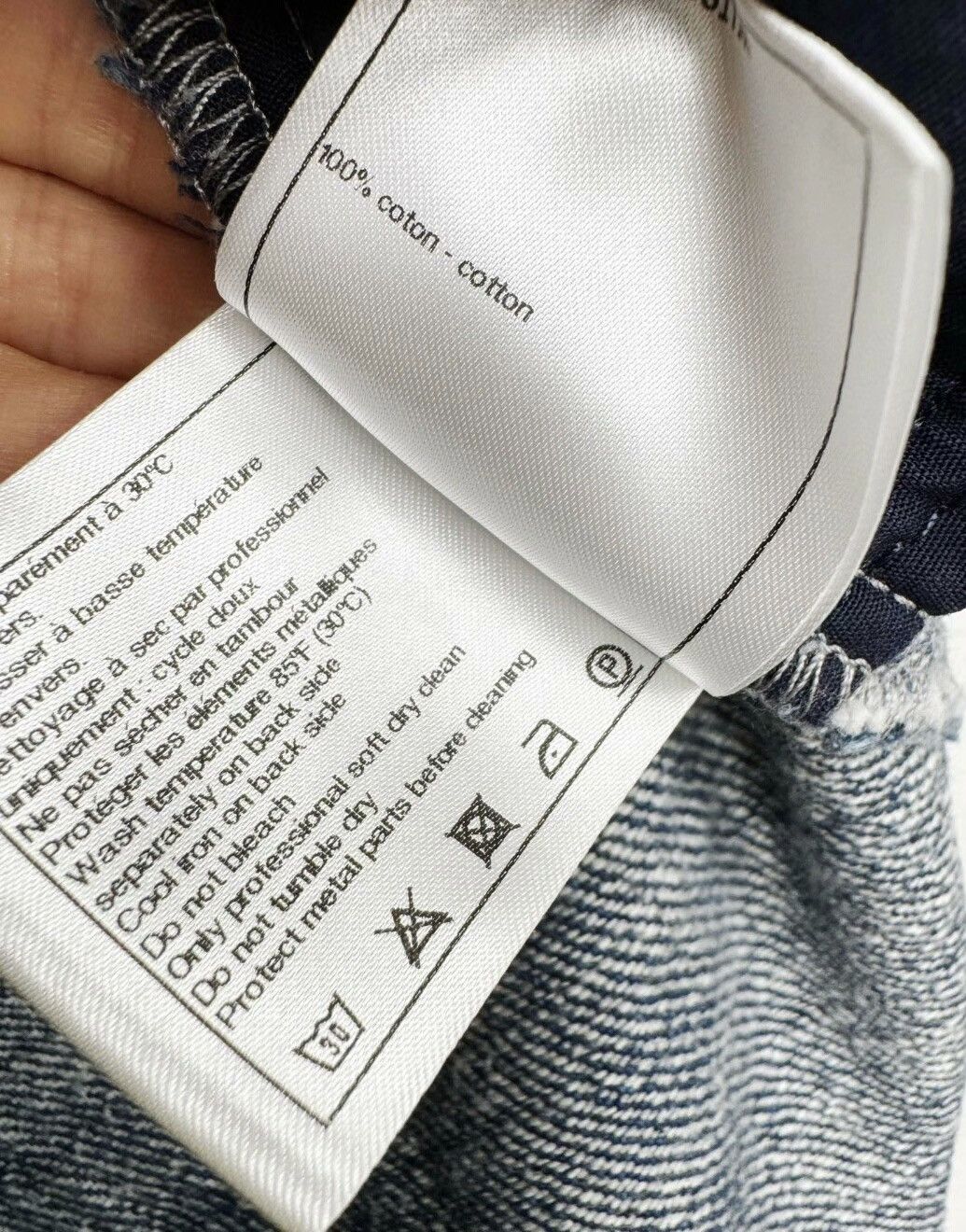 Chanel Chanel denim skirt Size 34" / US 12 / IT 48 - 4 Thumbnail