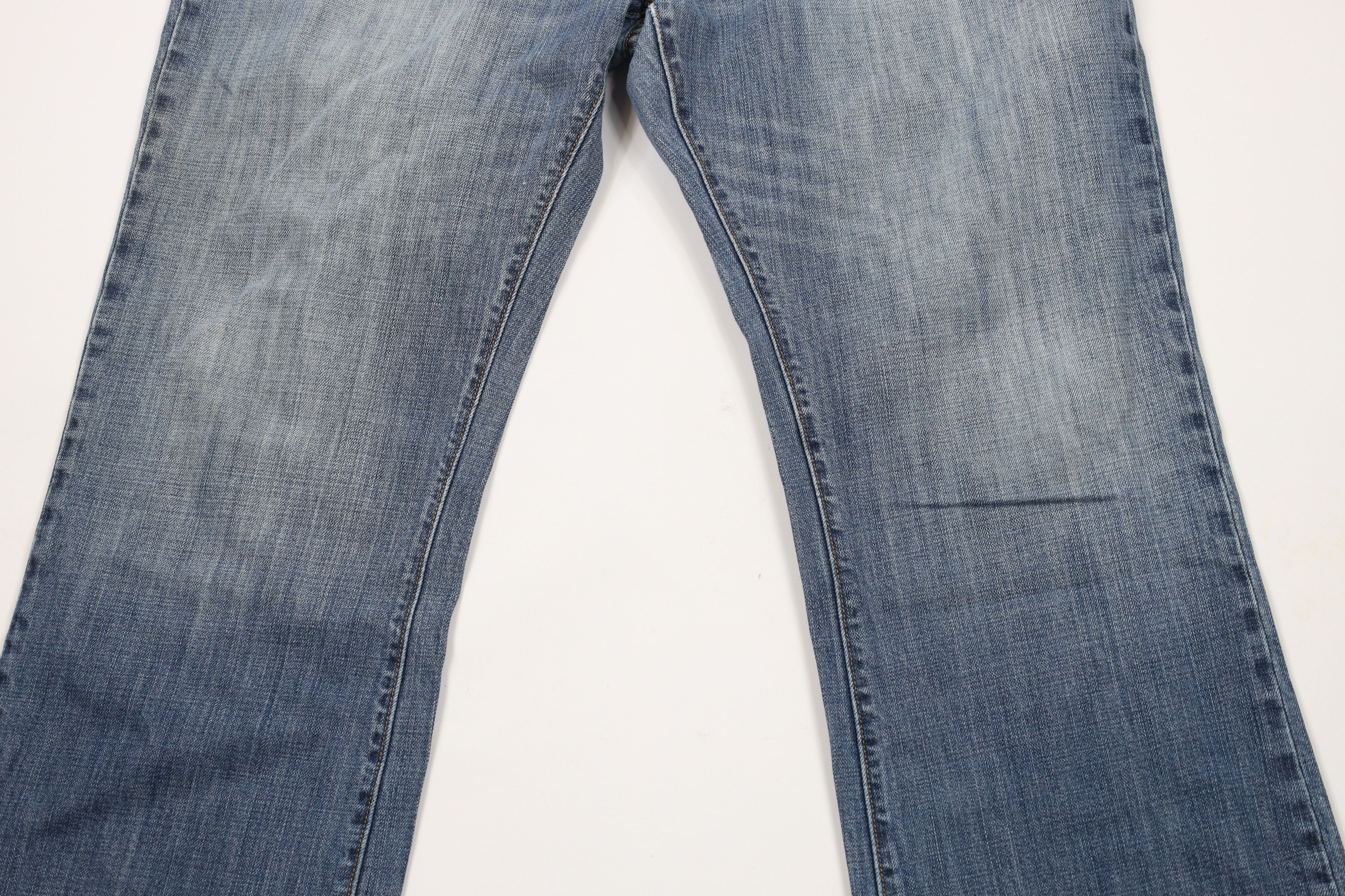 Gap × Vintage Vintage Y2K Gap Flared Wide Leg Boot Cut Denim Jeans Blue Size US 36 / EU 52 - 3 Thumbnail