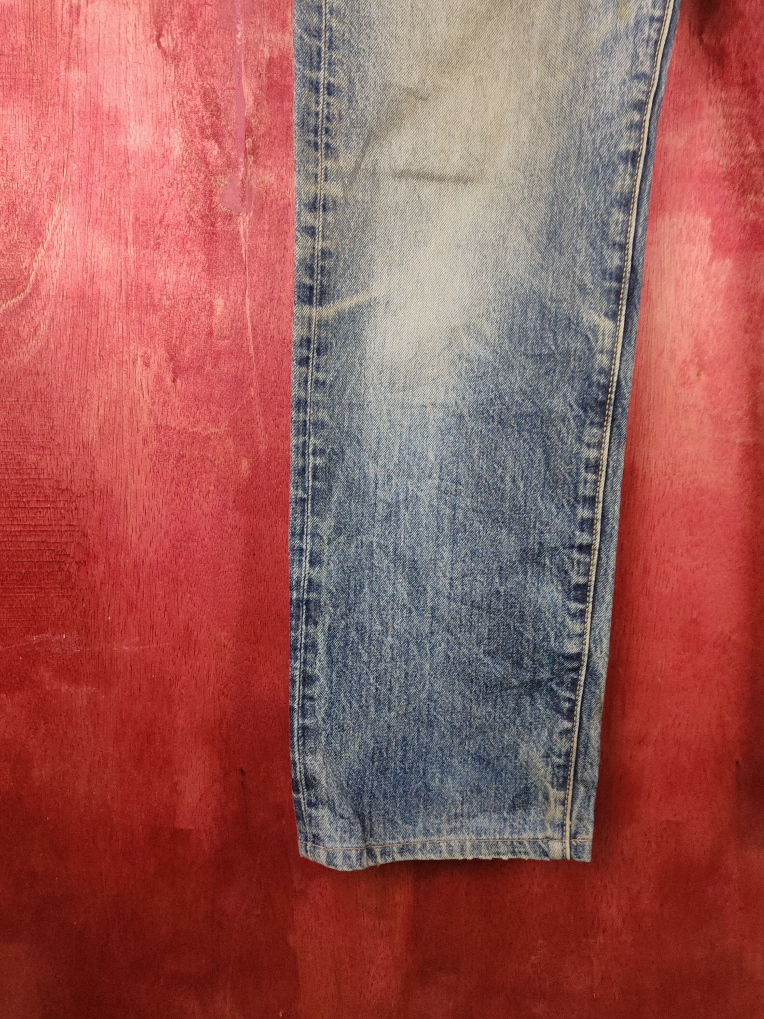 Japanese Brand Uniqlo Blue Faded Distressed Ripped Jeans #S1625 Size US 31 - 4 Thumbnail
