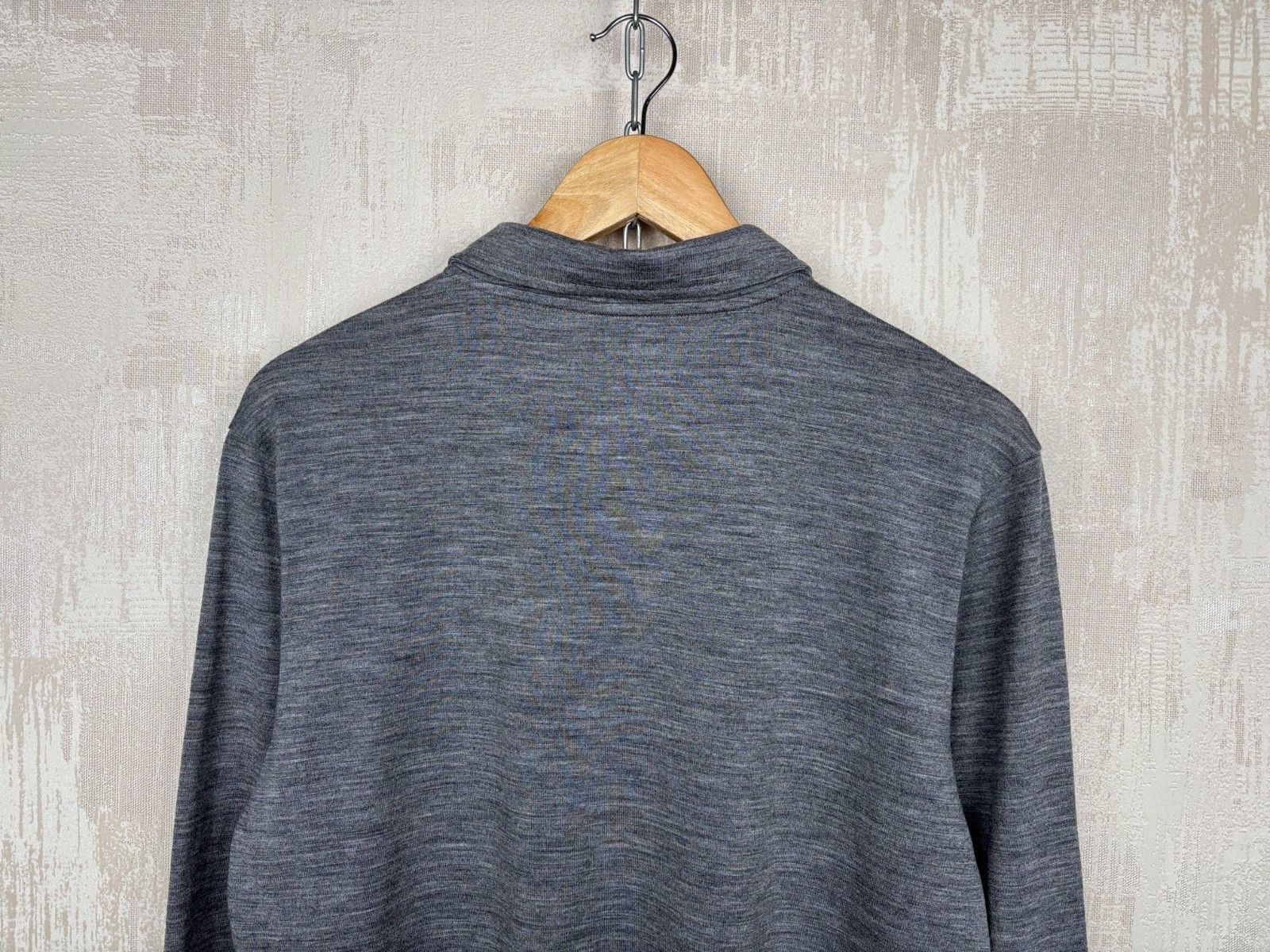 Other Isobaa Merino Wool Long Sleeve Polo Shirt Size US L / EU 52-54 / 3 - 14 Thumbnail