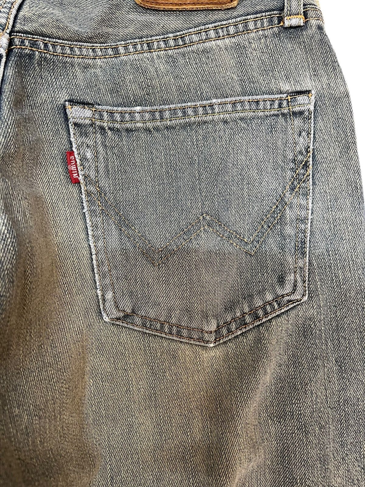 Edwin × Japanese Brand Vintage Edwin XV Faded Distressed Denim Size US 29 - 6 Thumbnail