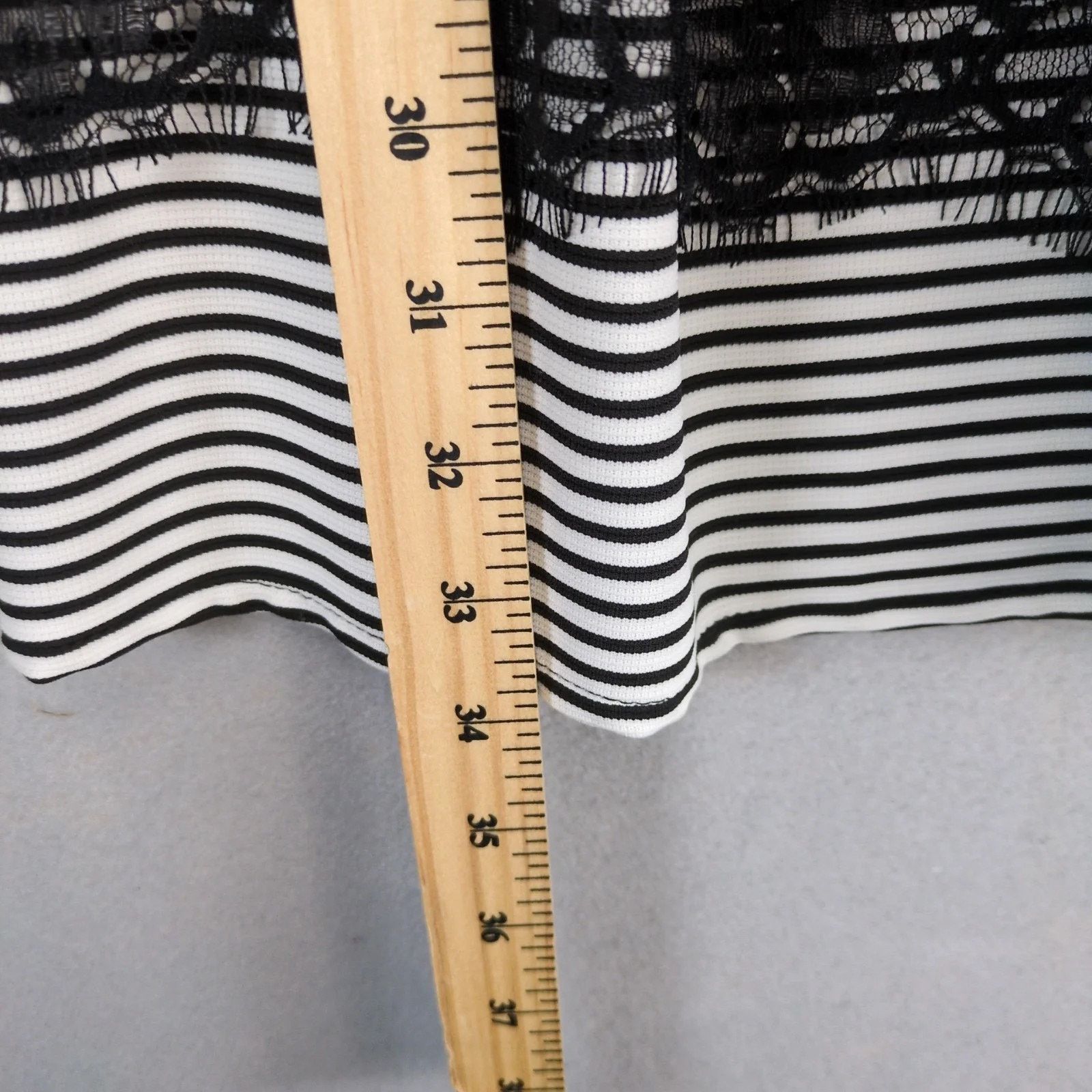 Other Vian Studio Striped Fit & Flare Skater Dress Sz L Made Italy Size L / US 10 / IT 46 - 6 Thumbnail