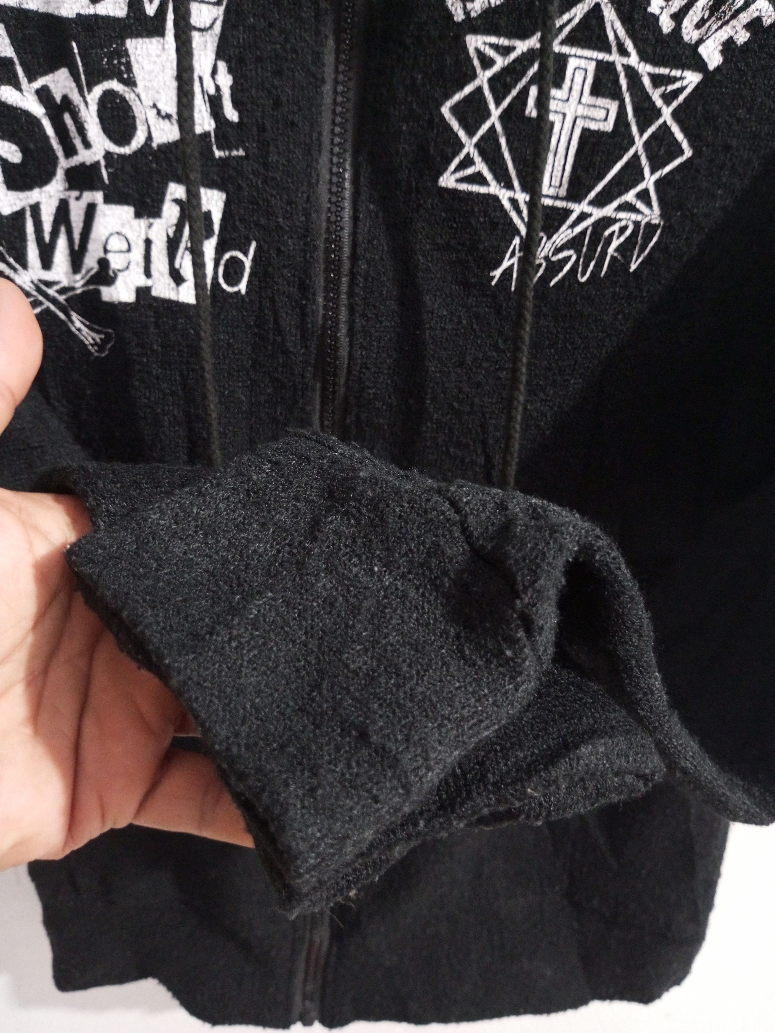 Japanese Brand Vintage Ghost of Harlem skull hoodie Size US M / EU 48-50 / 2 - 5 Thumbnail