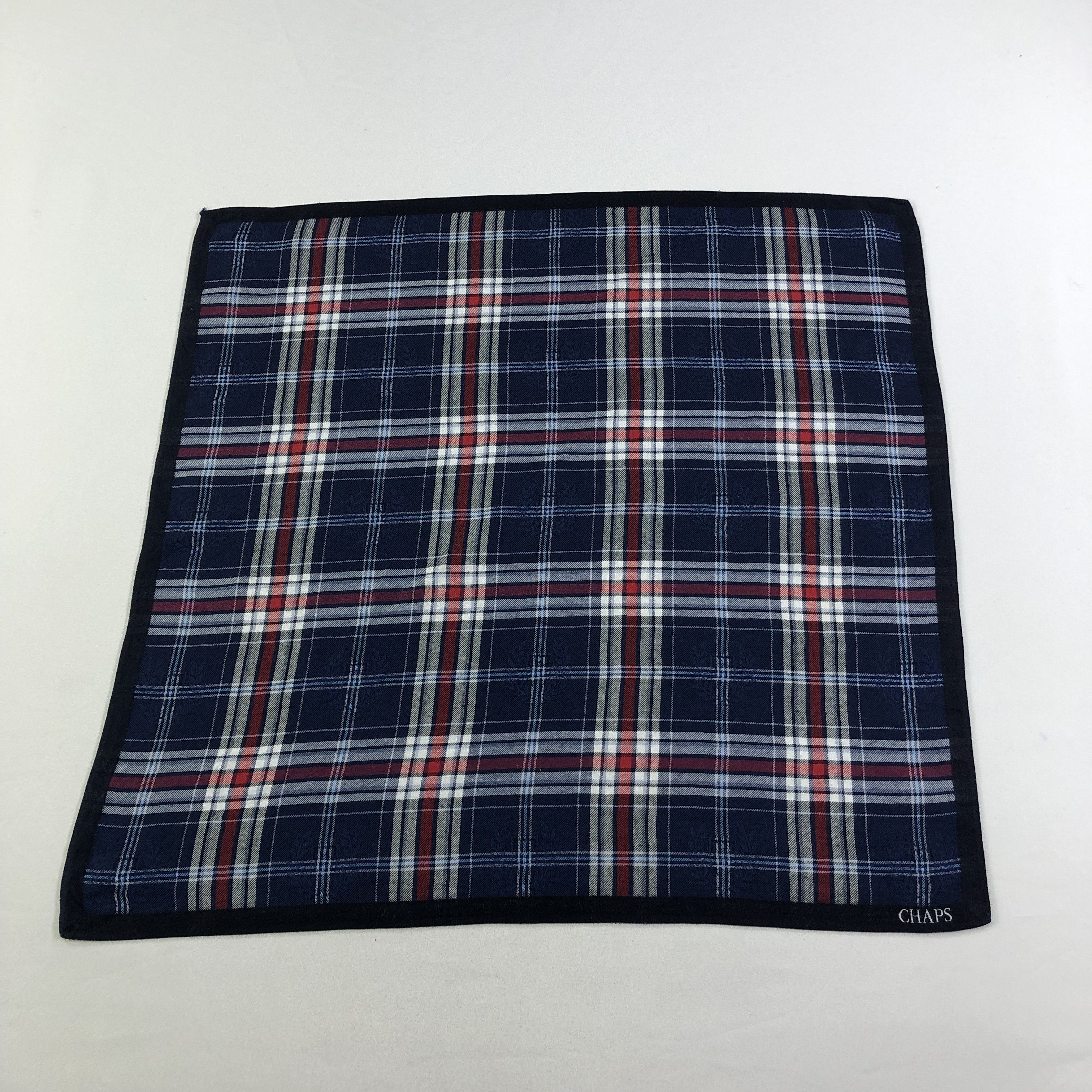 Chaps × Vintage Chaps Tartan Handkerchief Neckerchief Bandana H2167 Size ONE SIZE - 2 Thumbnail