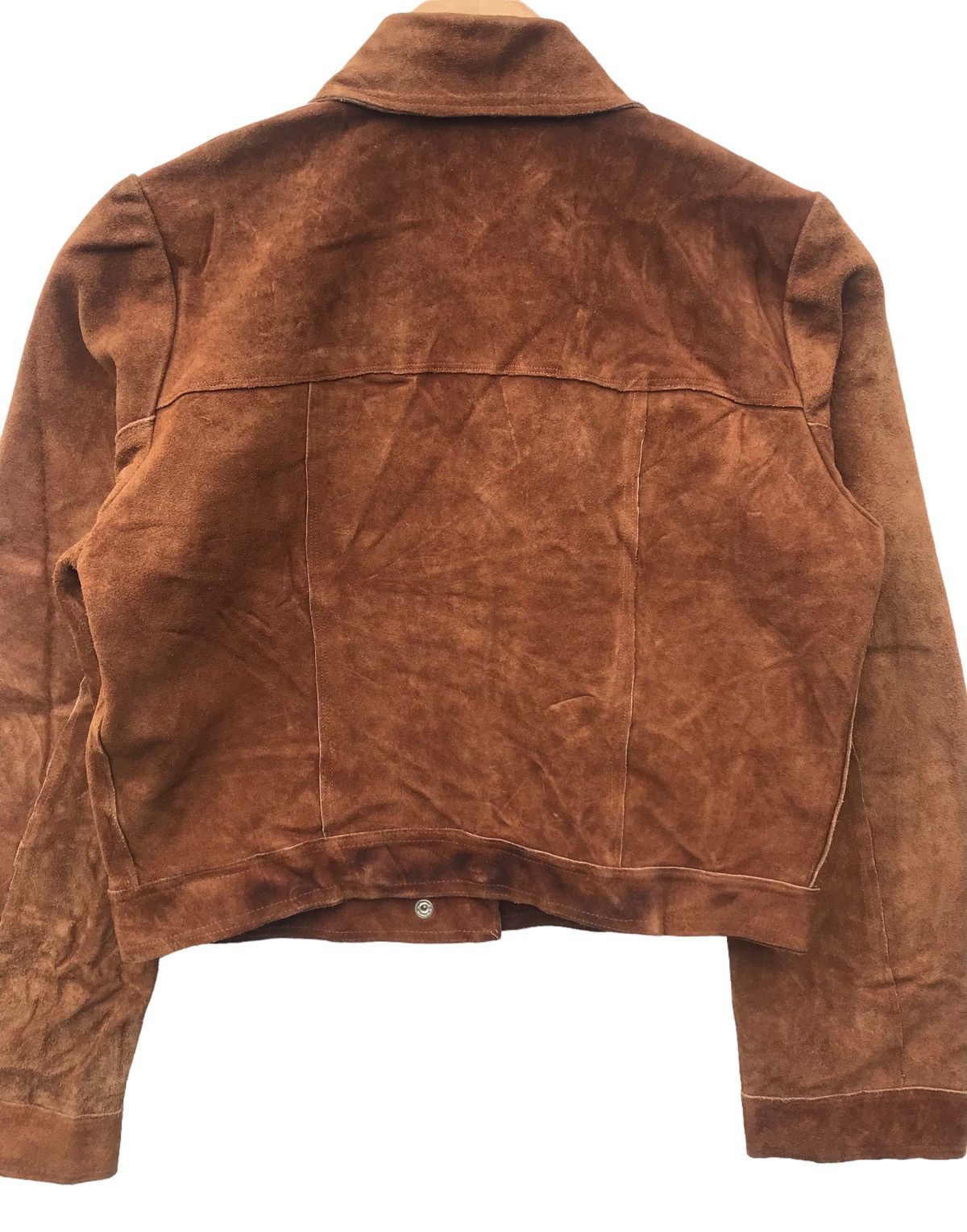 Leather Custom Made Women Suede Leather Jacket Size M / US 6-8 / IT 42-44 - 13 Thumbnail