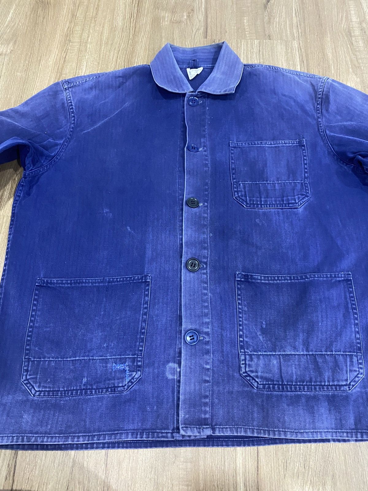 Vintage True Vintage France workwear jacket Size US XL / EU 56 / 4 - 9 Thumbnail