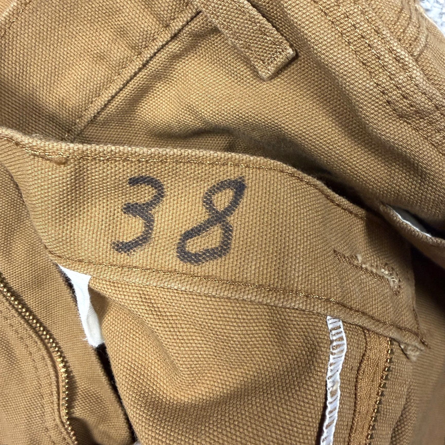 Dickies Dickies Carpenter Pants Mens 38x30 Brown Duck Canvas Workwear Utility Carpenter Pants Mens Size US 38 / EU 54 - 7 Thumbnail