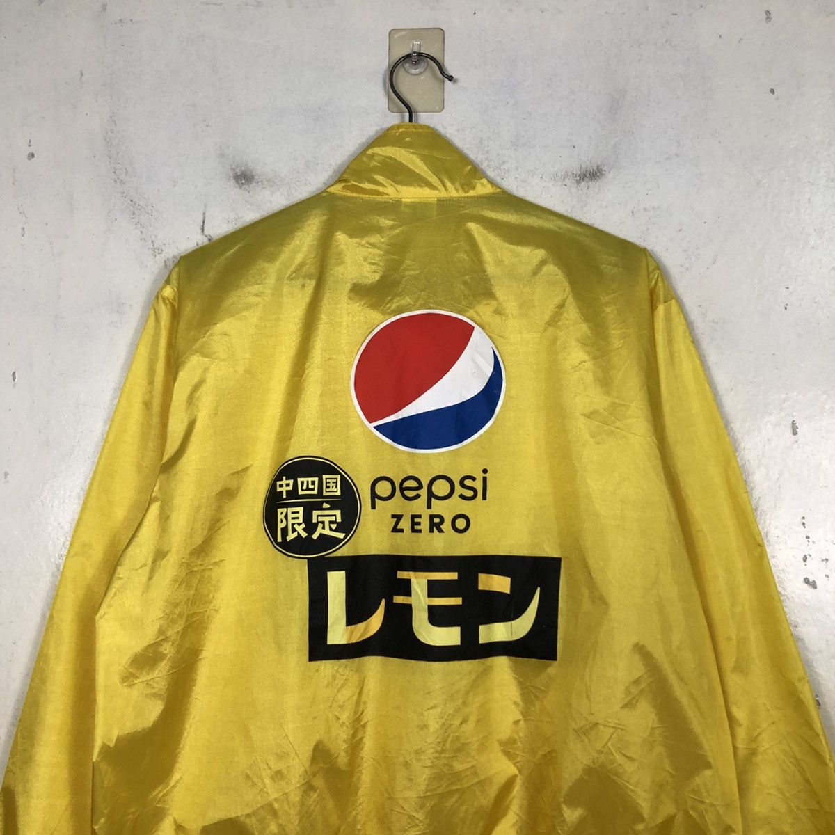 Japanese Brand 📌Vintage Satin Bomber Jacket Pepsi Zero Big Logo Size US L / EU 52-54 / 3 - 11 Thumbnail