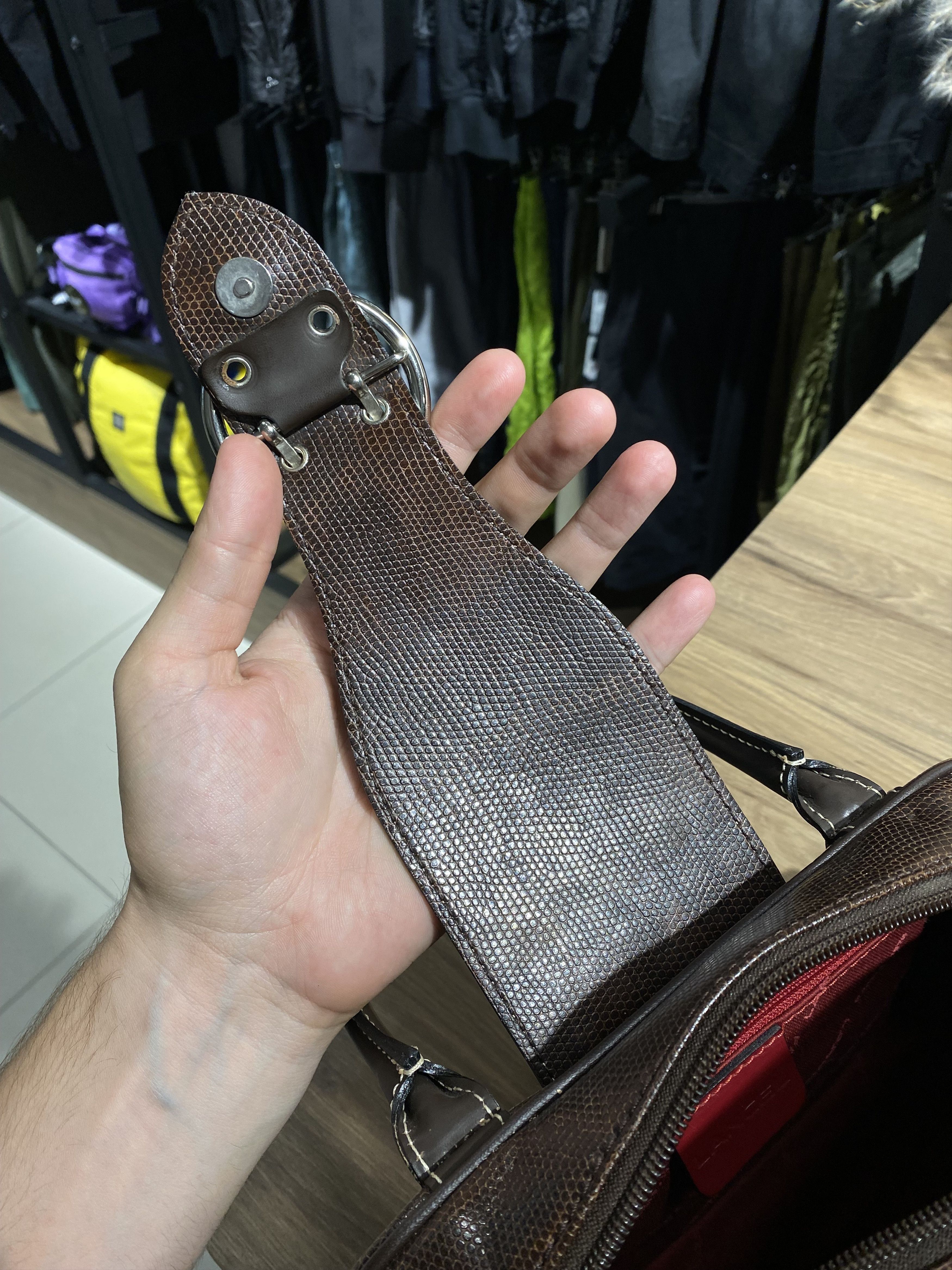 Lancel Lancel Elsa Sellier brown lele leather bag handbag Size ONE SIZE - 14 Thumbnail
