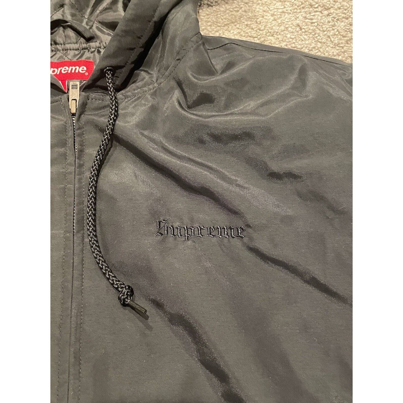 Supreme SUPREME Cheetah Print Jacket BLACK Size Large Windbreaker Size US L / EU 52-54 / 3 - 2 Thumbnail